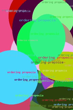 ORDERING PROPECIA
